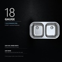 769-206 gauge - T-304 stainless steel