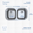 769-206 precision sizing - dimensions
