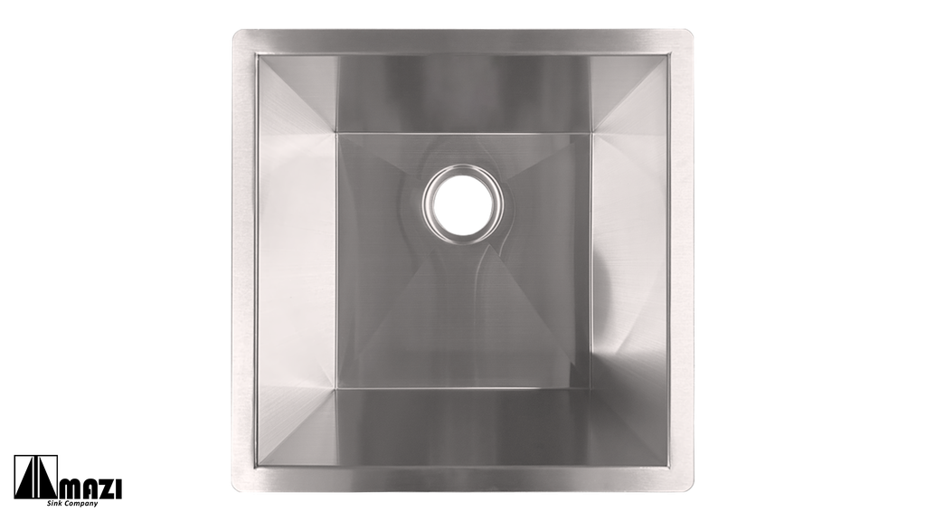 [HBB-1818] Royal HBB-1818 18 x 18 Undermount Bar Sink - Handmade 304 stainless steel