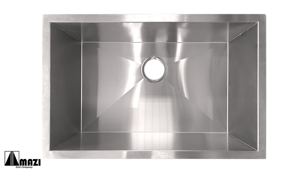 [HBS-2818-R10] Royal HBS-2818-R10 28 x 18 Single bowl Undermount Kitchen Sink - Handmade 304 stainless steel