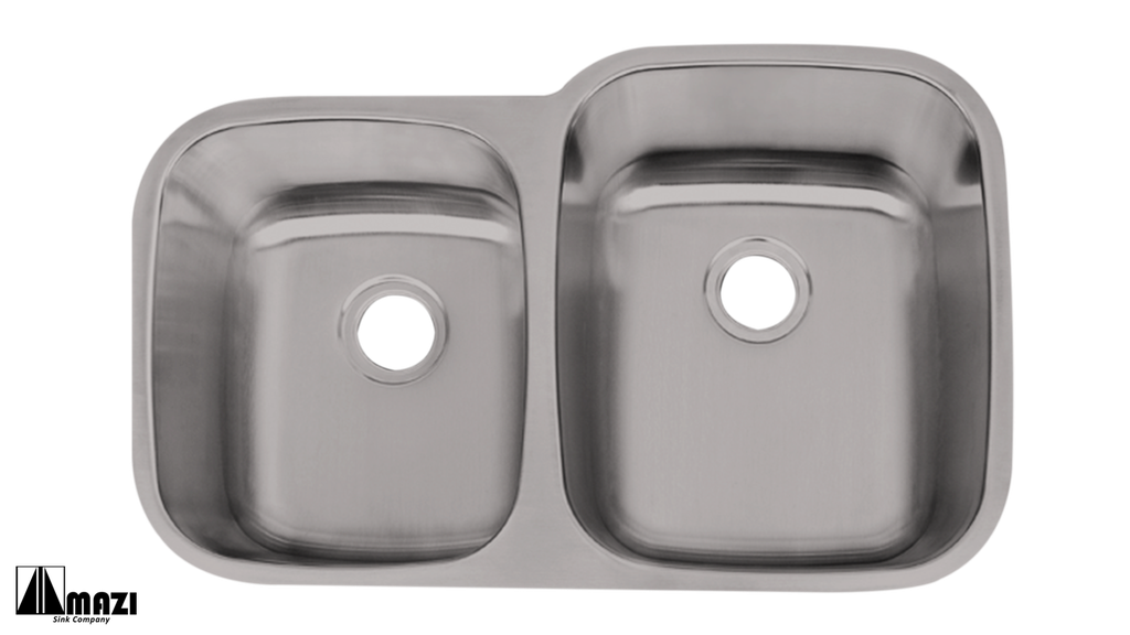 [NJ-917R] Royal NJ-917R 32 x 20 3/4 Double bowl Undermount Kitchen Sink - Stainless steel