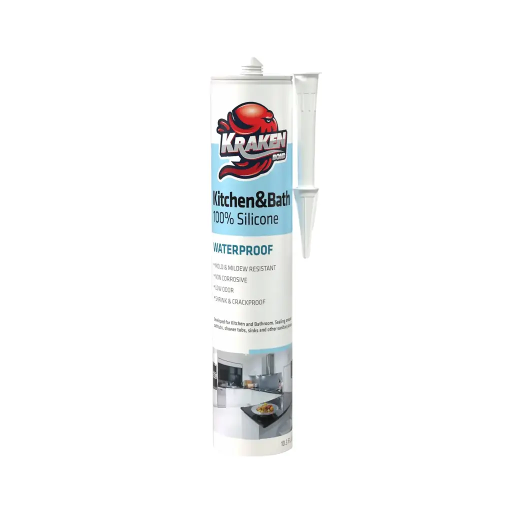 Kraken Bond Kitchen & Bathroom Silicone - Transparent