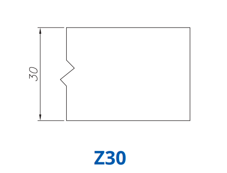 SS25034 PROFILE 30mm Flat  Technology Longlife+ Position 5