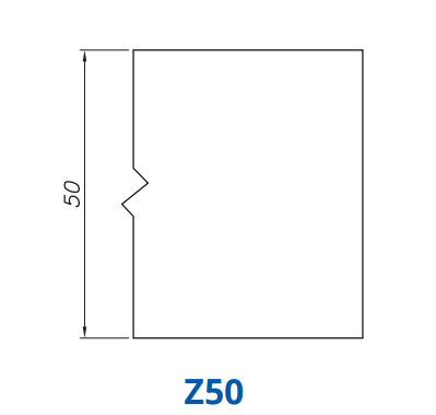 SS25036 PROFILE 50mm Flat  Technology Longlife+ Position 5
