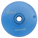 Disco 4" Resin wheel Horseshoe-Medium , 5.5X5/8UNC