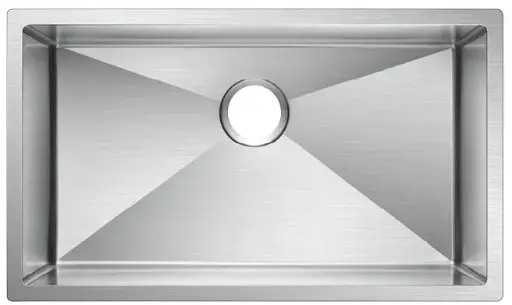 [HM3218] HM3218 - Single Bowl Handmade Kitchen Sink (32" x 18" x 9")