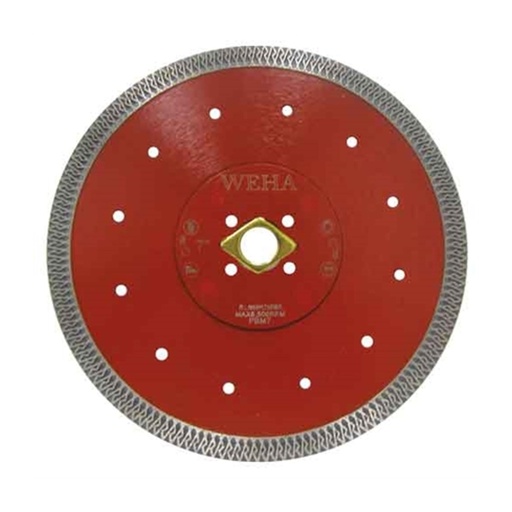 [134182] Weha USA Black Cougar Diamond Bridge Saw Blade for Granite, Quartz Engineered Stone and Hard Marbles