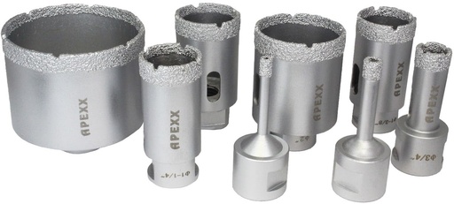 [22229-01018] APEXX BRAZED CORE BIT MARBLE / PORCELAIN (4.000) 4" x 5/8"-11
