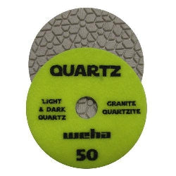 [164100] 4" Weha Quartz Poli Pad 100